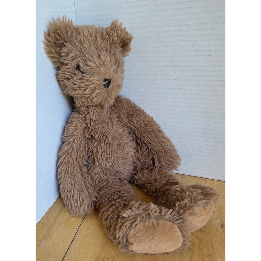 Vermont Teddy Bear Shaggy Brown Plush 15 inch Buddy Bear Stuffed Animal